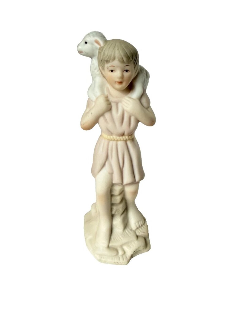 Lefton Christopher Collection Shepherd Boy Figurine Porcelain Nativity Piece